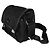 Bolsa Messenger Prada em Tessuto Saffiano preta com fivela dupla Preto - vista 3