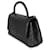 Gabrielle Chanel Small Coco Top Handle Tasche aus schwarzem Caviar-Leder mit Chevron So Black Muster  - Ansicht 3