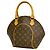 Borsa Louis Vuitton Monogram Ellipse PM Marrone