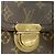 Borsa Louis Vuitton Monogram Manhattan PM Marrone - vista 11