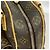 Borsa Louis Vuitton Monogram Manhattan PM Marrone - vista 7