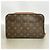 Borsa a pochette Louis Vuitton Monogram Orsay Marrone - vista 9