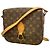 Borsa a tracolla Louis Vuitton Monogram Saint Cloud GM Marrone