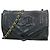 Timeless Bolso de hombro Chanel de piel de cordero negra Negro