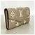 Louis Vuitton Monogram Empreinte Bicolor Portefeuille Sarah NM Long Wallet Grigio Crudo - vista 2