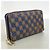 Louis Vuitton Damier Paillette Zippy Wallet Blau Damier ebene - Ansicht 2