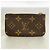 Louis Vuitton Monogram Pochette Clé Coin Case Castaño - vista 7