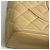 Borsa Tote Chanel in vitello martellato beige - vista 6