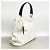 Borsa a tracolla Chanel in pelle bianca Bianco - vista 2
