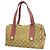 Borsa Gucci GG Canvas Marrone Rosa