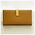Hermès Cartera larga Hermes Bearn Tadelakt Caramelo - vista 6