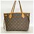 Borsa Tote Louis Vuitton Monogram Neverfull PM Marrone - vista 11