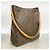 Borsa a tracolla Louis Vuitton Monogram Looping GM Marrone - vista 2