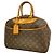 Borsa Louis Vuitton Monogram Deauville Marrone