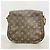 Borsa a tracolla Louis Vuitton Monogram Saint Cloud GM Marrone - vista 11