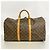 Borsa Louis Vuitton Boston Monogram Keepall 50 Marrone - vista 12