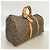 Borsa Louis Vuitton Boston Monogram Keepall 50 Marrone - vista 2
