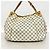 Borsa a tracolla Louis Vuitton Damier Azur Galliera PM Bianco - vista 11