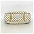 Borsa a tracolla Louis Vuitton Damier Azur Galliera PM Bianco - vista 3