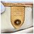 Borsa a tracolla Louis Vuitton Damier Azur Galliera PM Bianco - vista 5