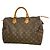 Borsa Louis Vuitton Monogram Speedy 35 Marrone