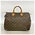 Borsa Louis Vuitton Monogram Speedy 35 Marrone - vista 11