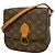 Louis Vuitton Monogram Saint Cloud PM Schultertasche Braun