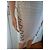 Herve Leger weißes Bandage-Kleid mit metallischen Details Silber - Ansicht 4