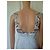 Herve Leger weißes Bandage-Kleid mit metallischen Details Silber - Ansicht 6