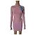 Thierry Mugler Mugler rosa Kleid Pink