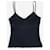 Chanel by Karl Lagerfeld AW05 Double-Layered Lace Logo Camisole Tank Top Black  - view 6