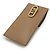 Fendi FF Logo Handy-Etui aus Shearling Weiß Beige - Ansicht 2