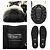 Sneakers Louis Vuitton Discovery Line Monogram Flower in pelle e mesh Nero - vista 10