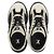 Sneakers Louis Vuitton Discovery Line Monogram Flower in pelle e mesh Nero - vista 8