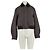 Miss Sixty Jacke mit Hahnentritt-Muster Braun