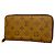 Louis Vuitton Monogram Reverse Zippy Wallet Braun