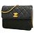 Timeless Borsa a spalla Chanel Mini Matelassé con catena Nero