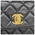 Timeless Borsa a spalla Chanel Mini Matelassé con catena Nero - vista 9