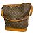 Borsa a tracolla Louis Vuitton Monogram Noe Marrone