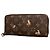 Louis Vuitton Monogram Forest Zippy Wallet Braun