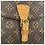 Bolso de hombro Louis Vuitton Monogram Jeune Fille PM Castaño - vista 10