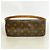 Borsa a tracolla Louis Vuitton Monogram Looping MM Marrone - vista 3