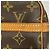 Borsa a pochette Louis Vuitton Monogram Compiegne 23 Marrone - vista 6