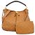 Borsa Louis Vuitton Mahina Selene PM Caramello