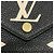 Cartera Tri-fold Louis Vuitton Negro Crudo - vista 6