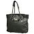 Bolso Tote Chanel de piel de cordero negra Negro