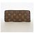 Louis Vuitton Monogram Portefeuille Clemence Long Wallet Rosa - vista 9