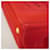 Borsa Tote Prada Canapa Canvas Rosso - vista 6