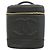 Borsa Vanity Chanel in pelle di vitello martellata nera Nero