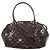 Borsa Louis Vuitton Vernis Sherwood GM in Amarante Bordò